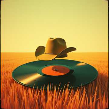 a really good beat and a country person singing cover