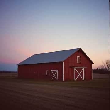 The Last Light in the Barn