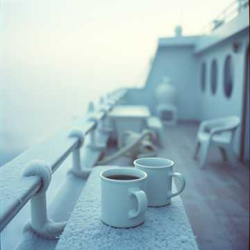 Old story telling sailing cover