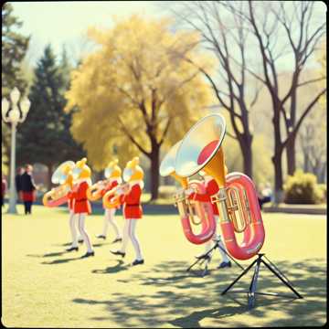 It’s a Beautiful Day for Marching Band