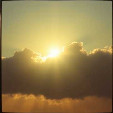 Light towards the sun 