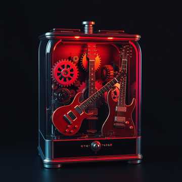 starts as a music box and then turns to rock battle music make the rock section come quicker cover